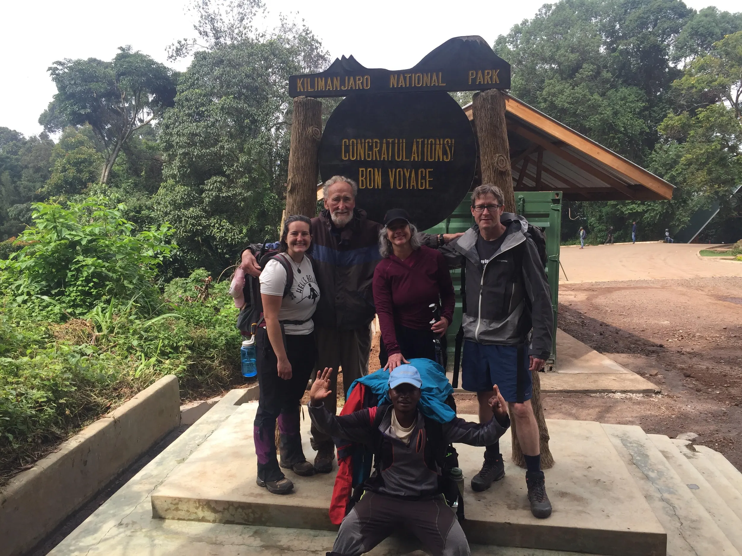 Day 9: Mweka Camp to Mweka Gate