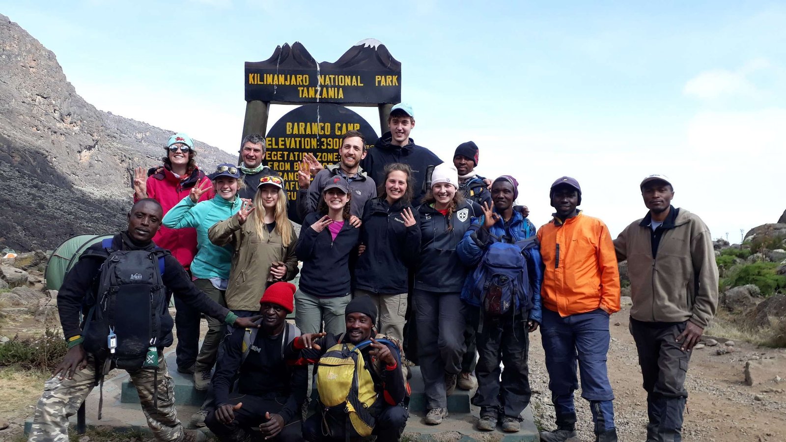 Shira Camp to Barranco Camp