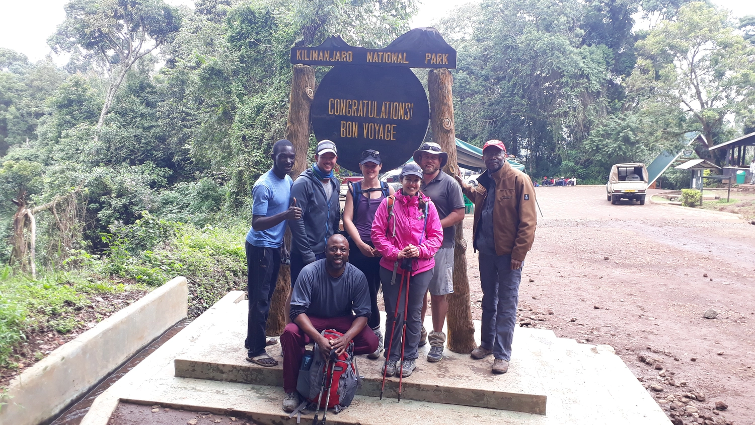 Mweka Camp to Mweka Gate